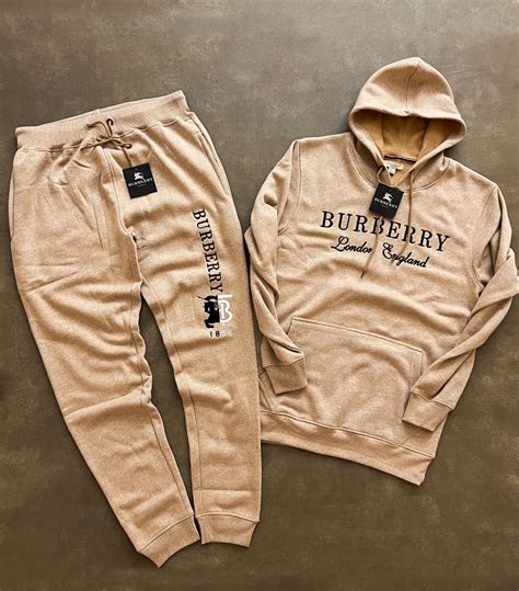 burberry tracksuit set